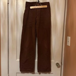 Big Bud Press Work Pants Espresso Brown XS